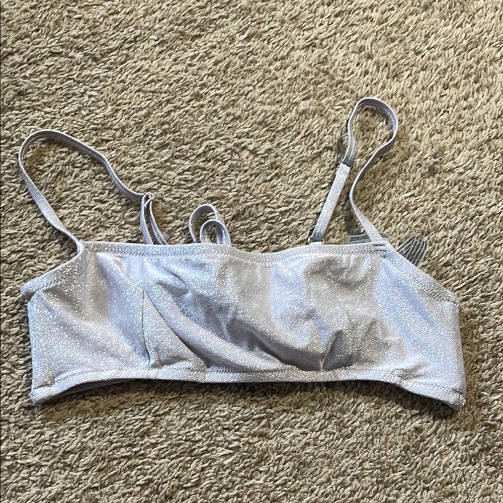 Victorias Secret shimmer swim top
